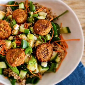 assiette falafels